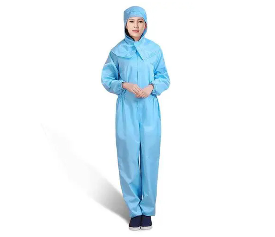 宜興披肩帽連體無塵服